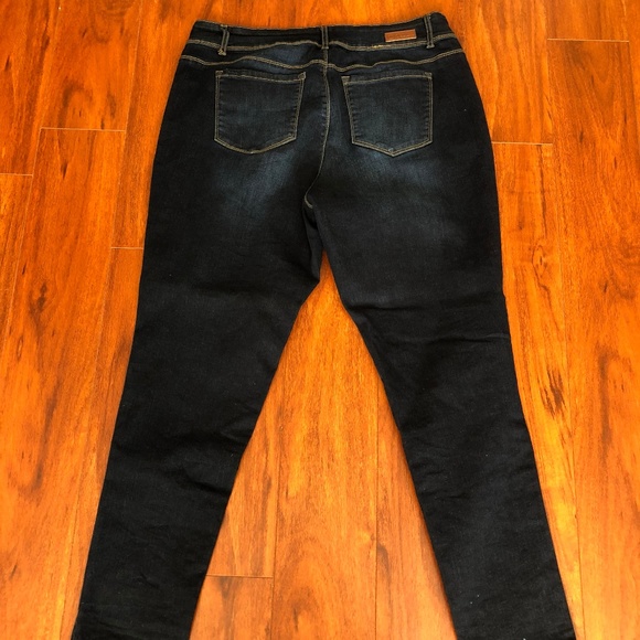 *SOLD* Wax Jean Dark Size 20 Skinny - Picture 5 of 5